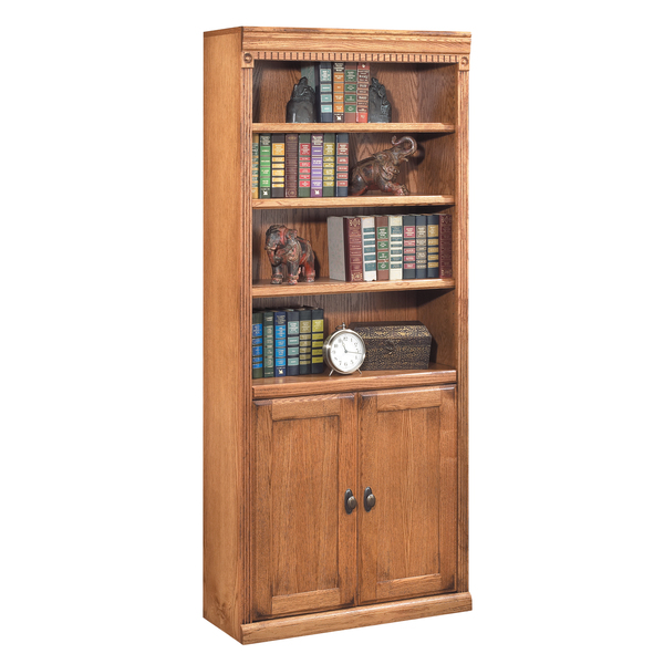 Huntington Oxford Bookcase with lower doors (Wheat) IMHO3072DW